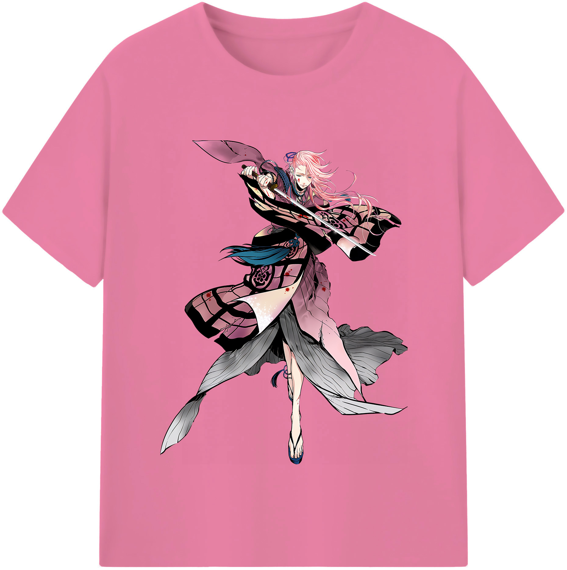 （画像用） 刀剣乱舞 Touken Ranbu 綿100％半袖Tシャツ（フロントプリント）